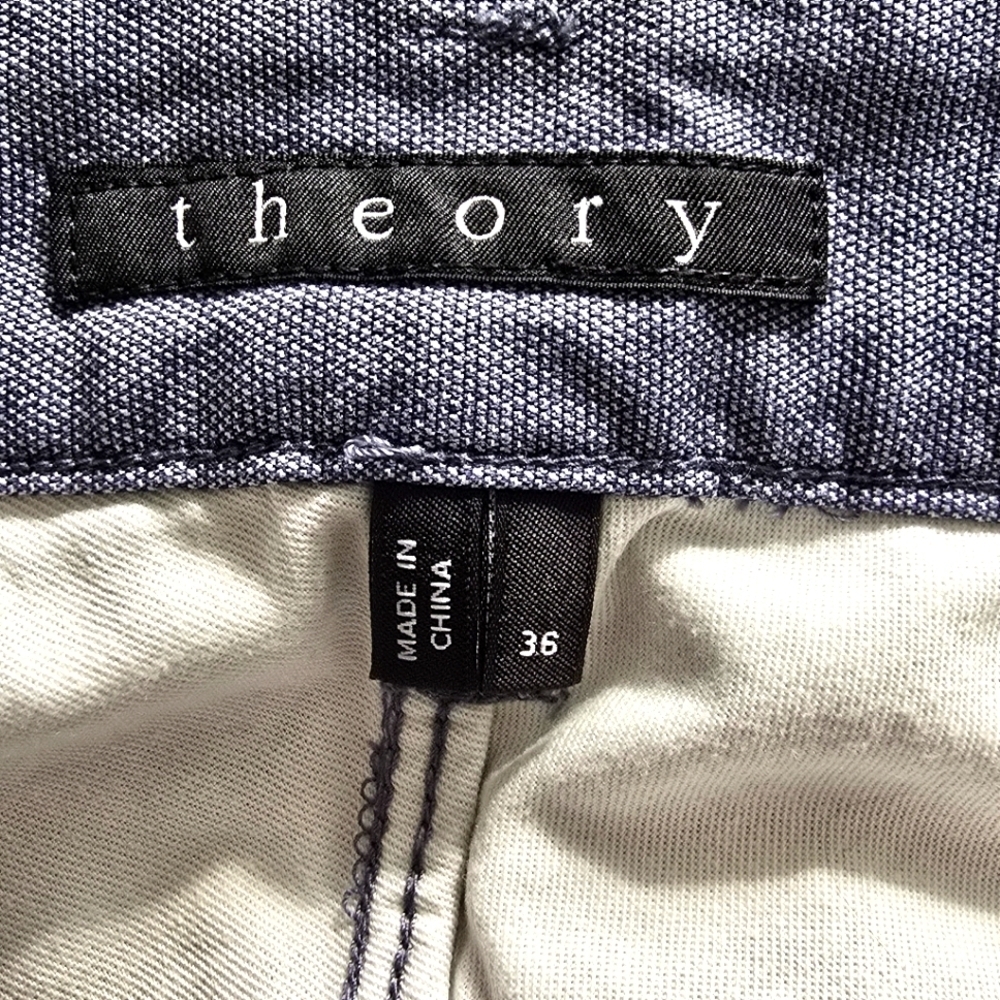 Theory Men's Haydin Pant in Stretch Cotton Twill - Picture 7 of 12